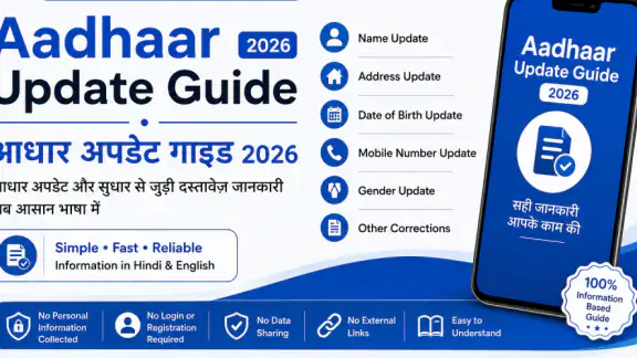 Aadhaar Update Guide 2026