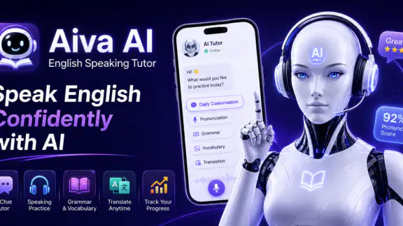 Aiva AI: English Speak Tutor