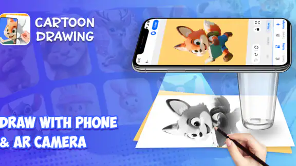 AR Cartoon Drawing – Sketch