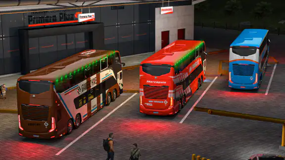 City Bus Games Coach Bus 3D