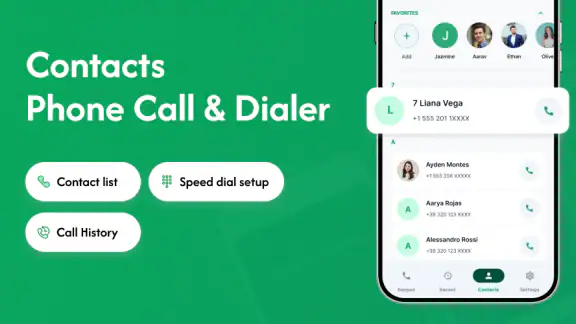 Contacts - Phone Call & Dialer
