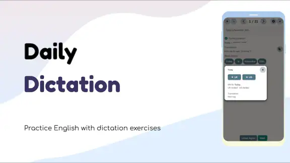 Daily Dictation English