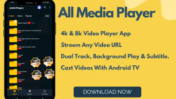 FLV Video Player - mVid Player