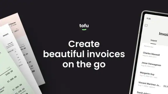 Invoice Maker Tofu & Receipts