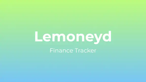 Lemoneyd – Finance Tracker
