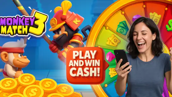Monkey Match 3: Money Game