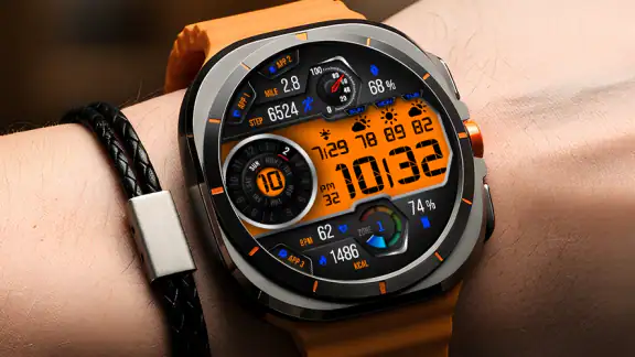 PER12 Digital Watch Face