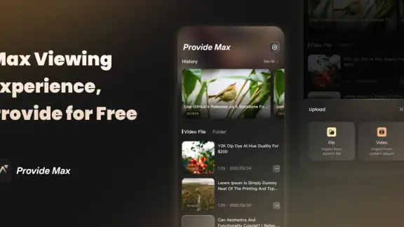 Provide Max-Pure Audio Video