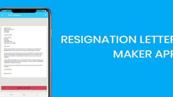 Resignation letter maker
