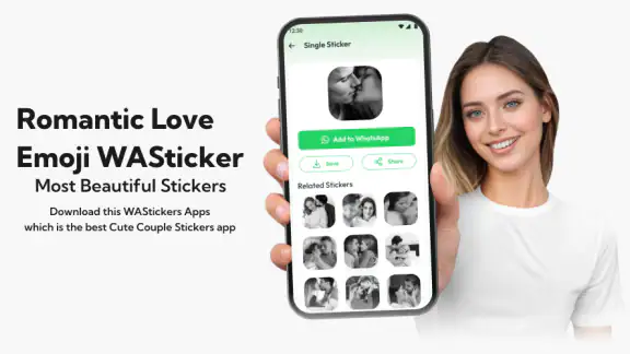 Romantic Love Emoji WAStickers