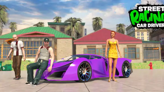 Street Racing Car Bike Driver