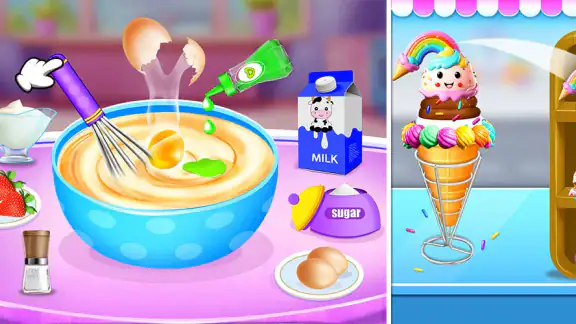 Sweet Ice Cream Maker Games
