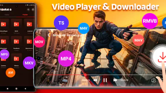 Video Download,  مشغل فيديو