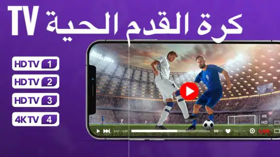 كرة القدم الحية التلفاز