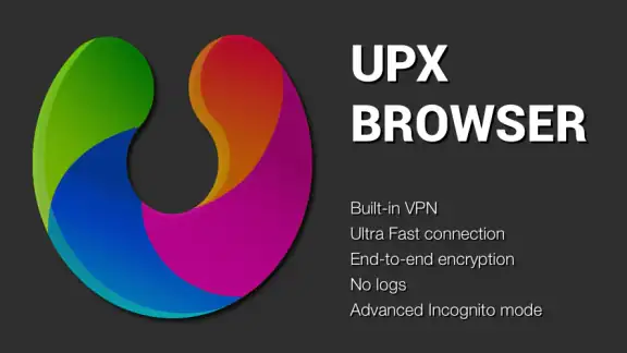 متصفح الوكيل الخاص UPX، VPN