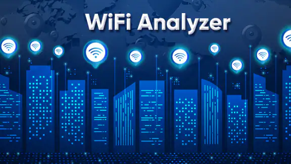 محلل WiFi واختبار السرعة