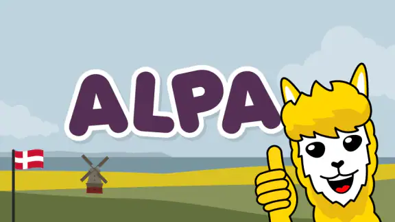 ALPA læringsspil på dansk