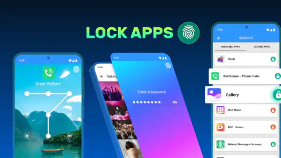 App lås adgangskode og lås app