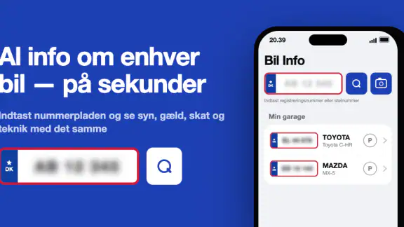 BilInfo – Tjek nummerplade