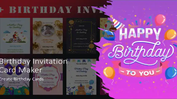 Birthday Invitation Card Maker