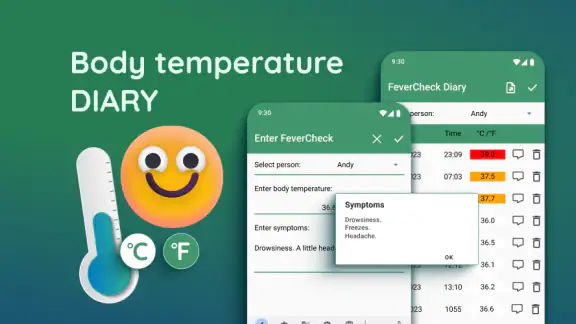 Body Temperature・Fever Tracker