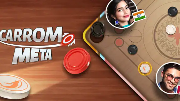 Carrom Meta-Board Disc Game