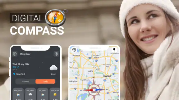 Compass360: Smart Compass tool
