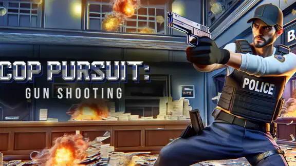 Cop Pursuit: Gun Shooting