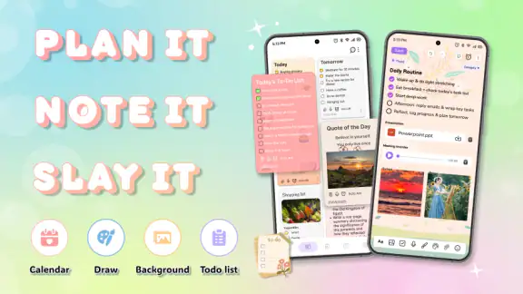 Cute Notes: Notesbog organiser