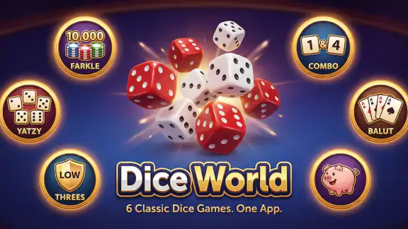 Dice World - 6 Games in One!