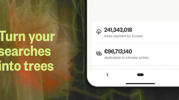 Ecosia: Search to plant trees