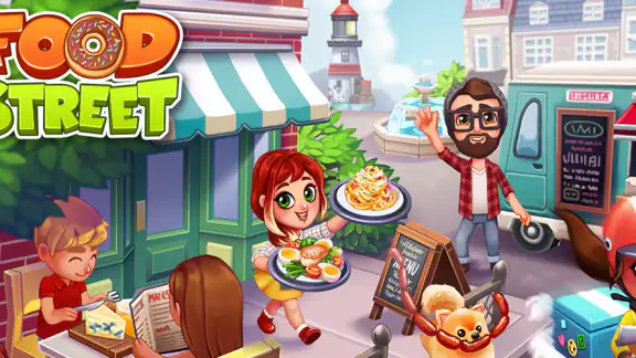 Food Street - Restaurant Game