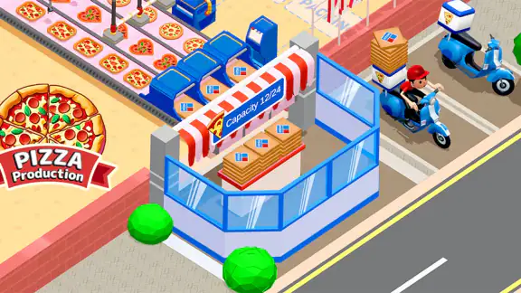 Idle Pizza Production Tycoon