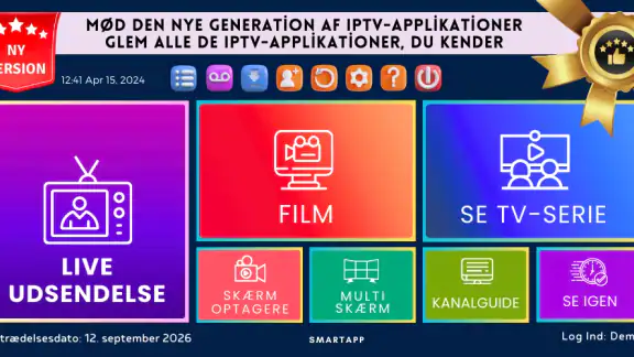 IPTV Smart Pro:Live Udsendelse