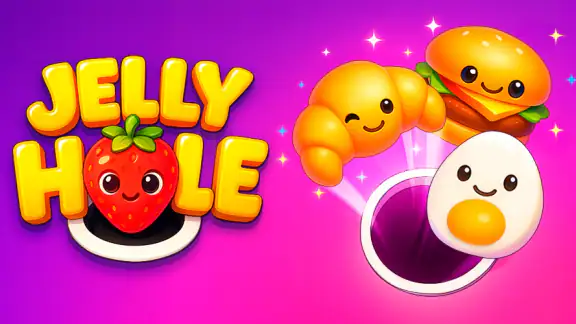 Jelly Hole: Roll & Eat Pals