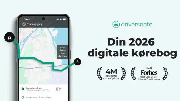 Kørebog til Kørselsregnskab