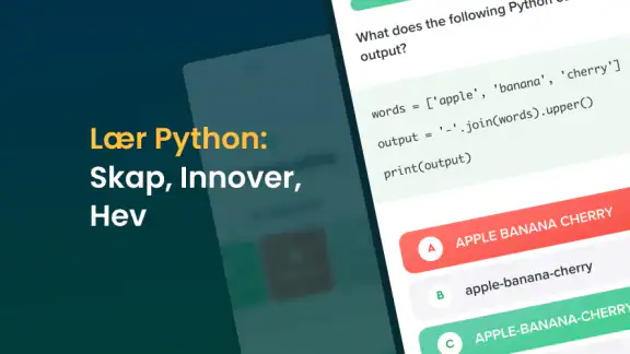 Lær Python – Code Lab