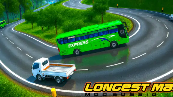 Longest Map Mod Bussid