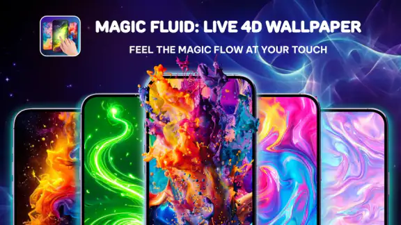 Magic Fluid: Live 4D wallpaper