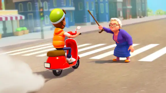 Paper Boy Race — løbe spil