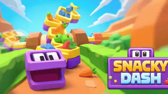 Snacky Dash: Food Maze Puzzle