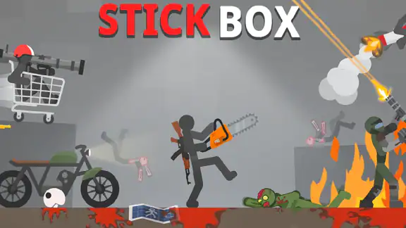 Stick Box Ragdoll Playground
