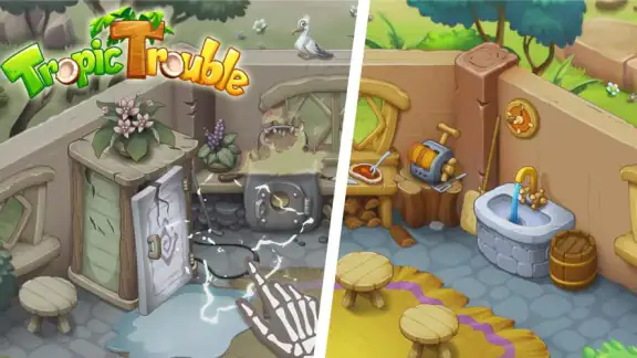 Tropic Trouble Match 3 Builder