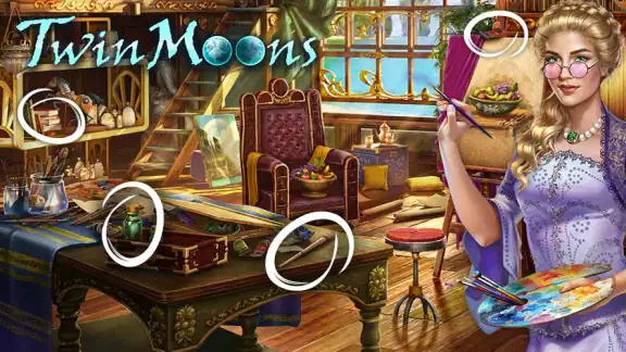 Twin Moons: Object Finding