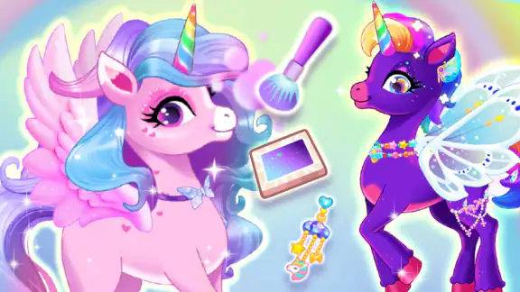 Unicorn Dress up Game for Kids