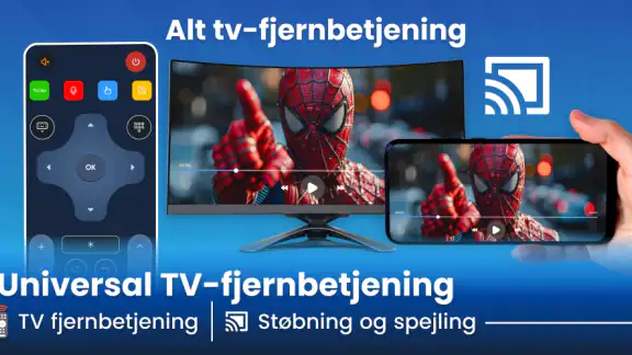 Universal TV fjernbetjening