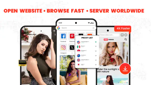 Video Downloader Proxy Browser