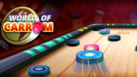 World Of Carrom :3D Board Game