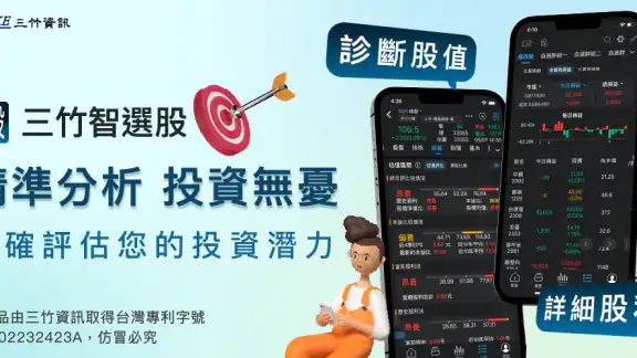 三竹智選股-最強股市看盤與股票分析軟體