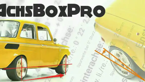 AchsBoxPro Achsvermessung